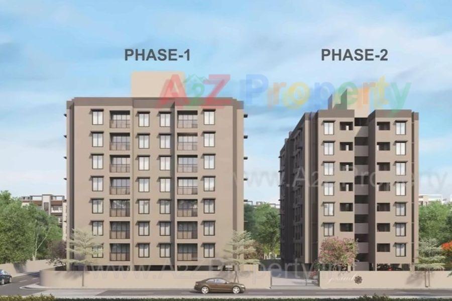 3D Elevation of real estate project Radhe Govind located at Sanand, Ahmedabad, Gujarat