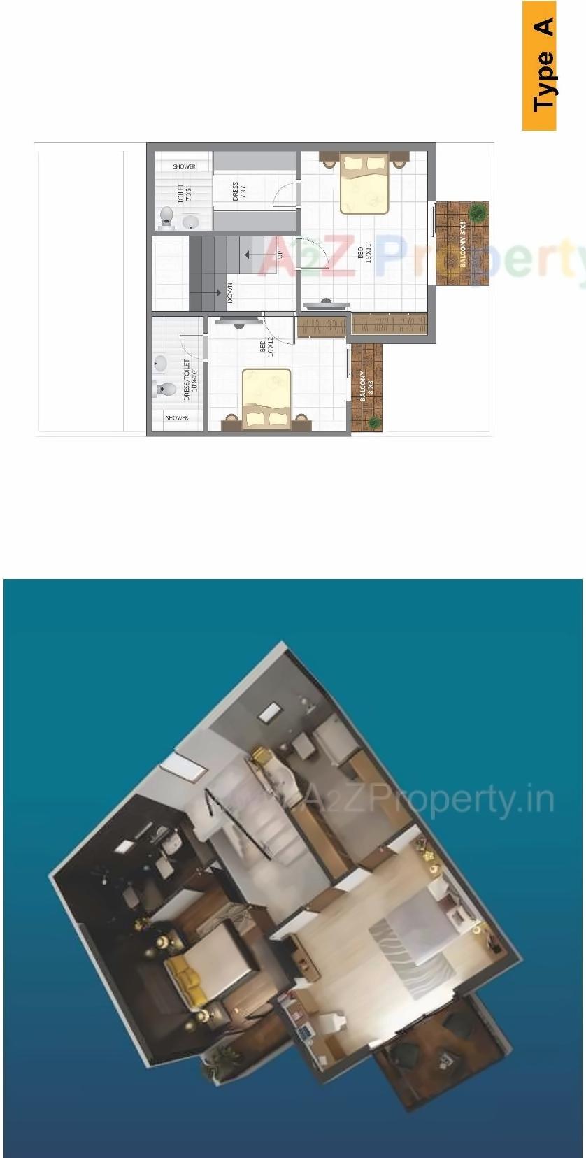 Layout of real estate project Radhe Greens located at Sanand, Ahmedabad, Gujarat