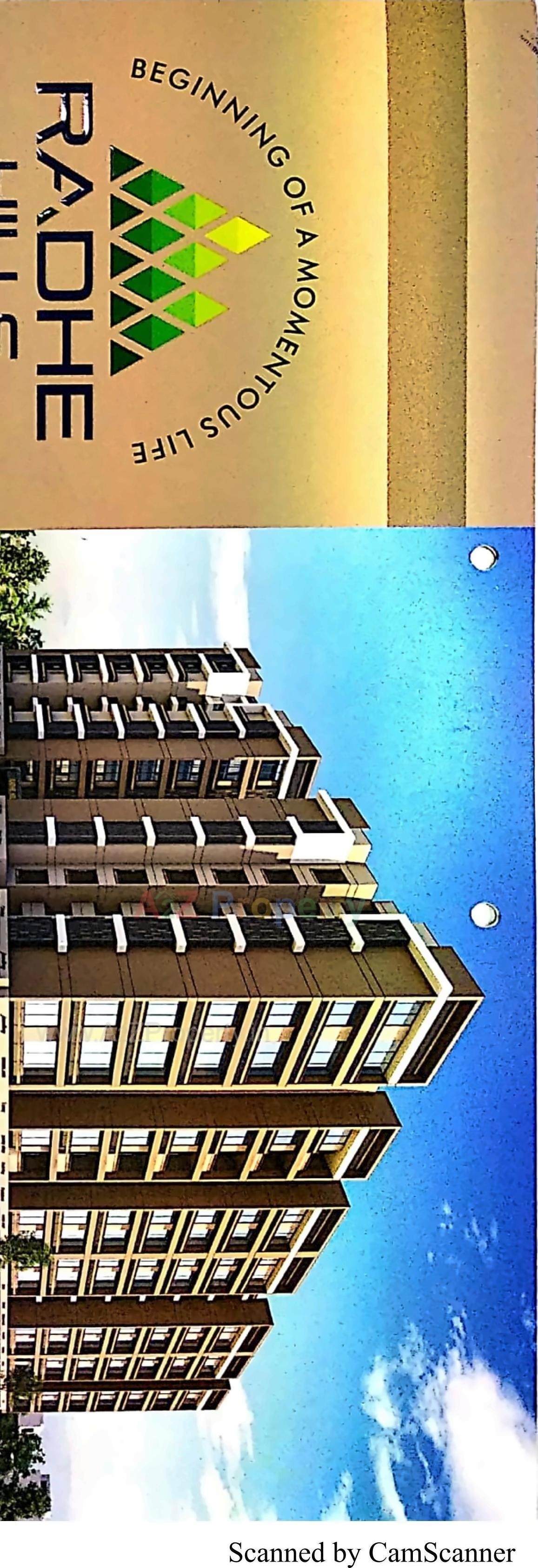 3D Elevation of real estate project Radhe Hills located at Hathijan, Ahmedabad, Gujarat