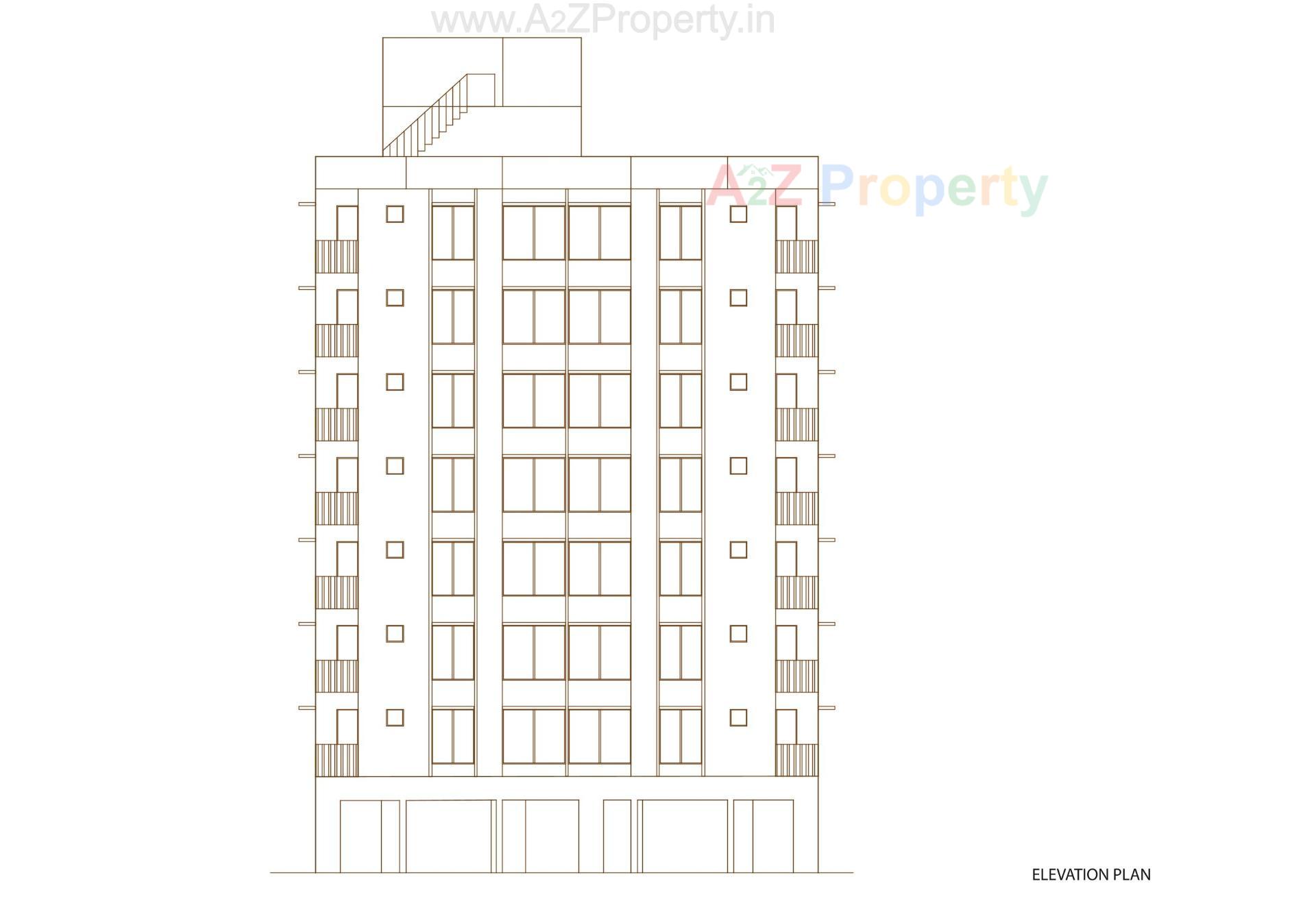 Layout of real estate project Radhe Kishan located at Sanand, Ahmedabad, Gujarat