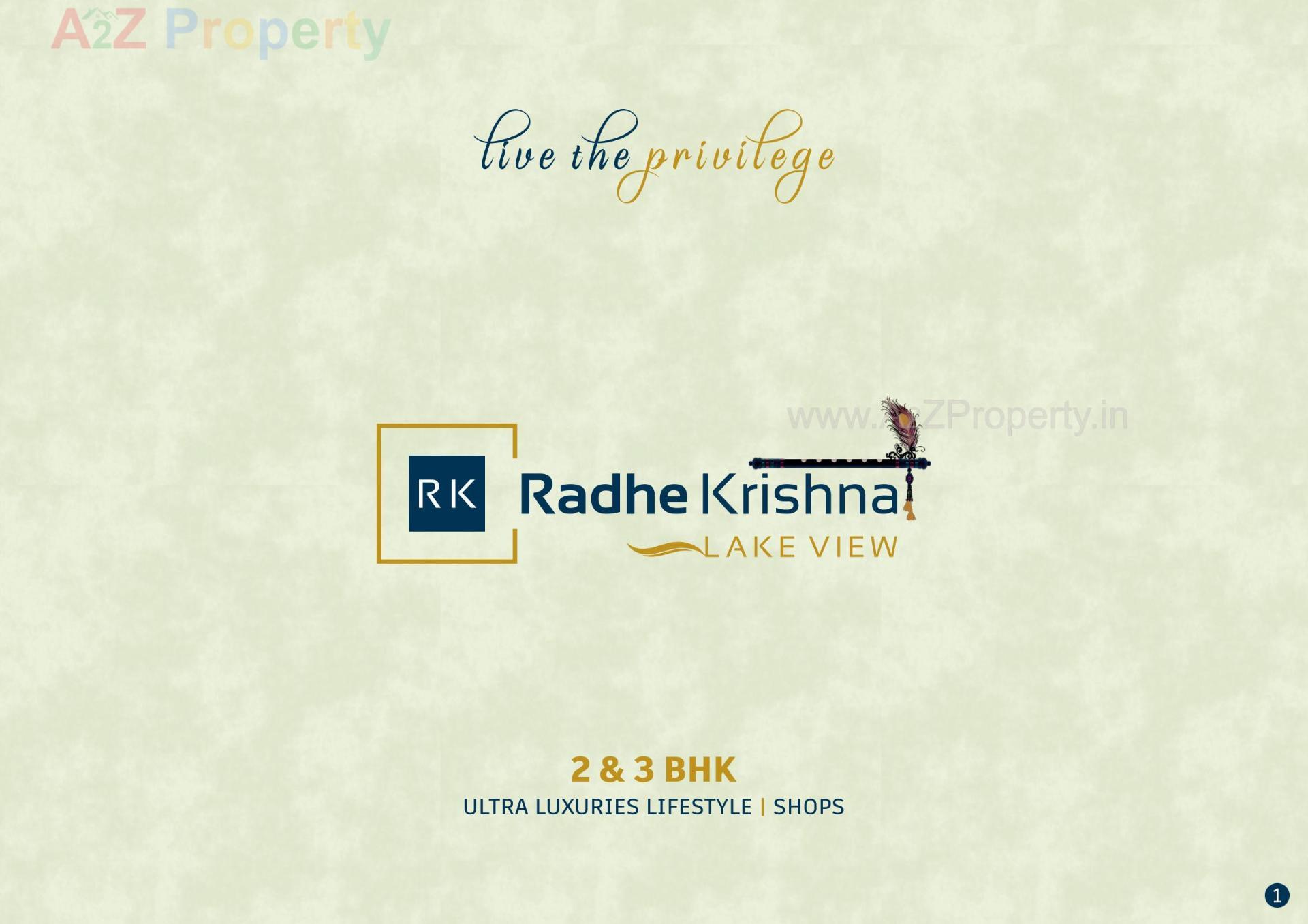  of real estate project Radhe Krishna Lake View located at Vastral, Ahmedabad, Gujarat