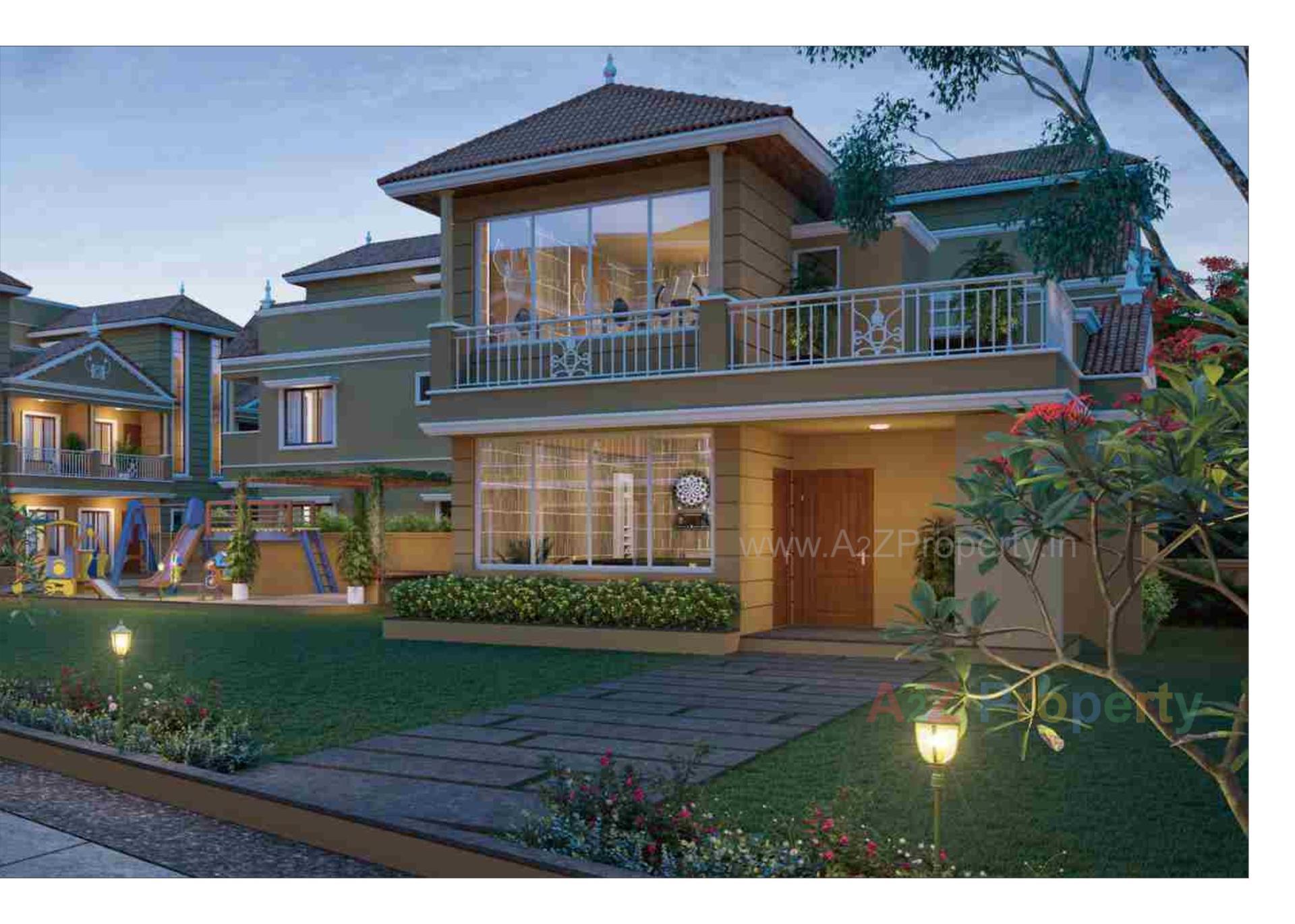 3D Elevation of real estate project Radhe Lake View located at Hathijan, Ahmedabad, Gujarat