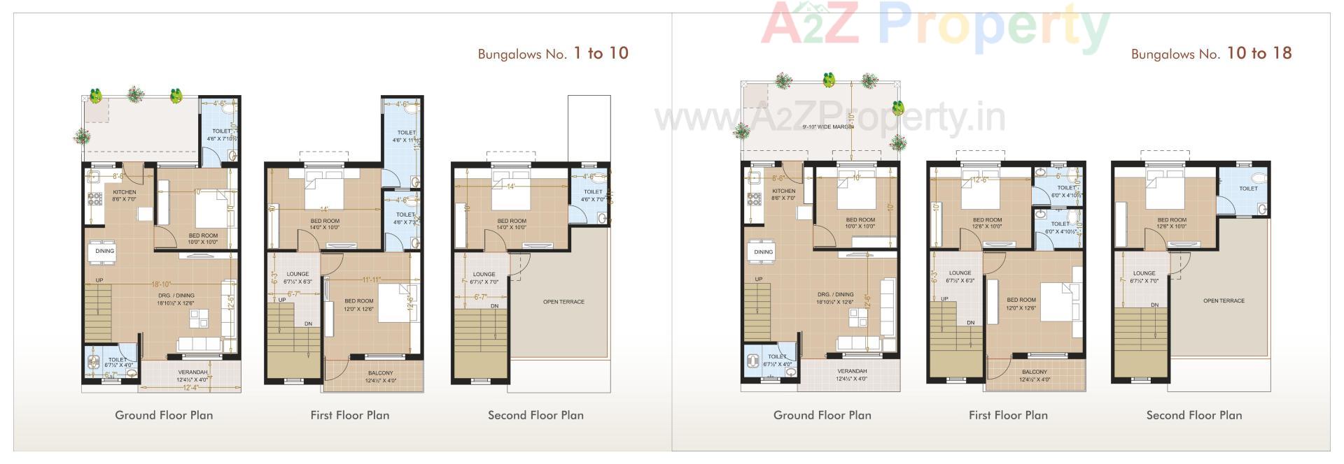 Layout of real estate project Radhe Lakeview located at Hathijan, Ahmedabad, Gujarat