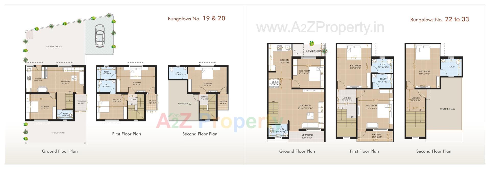 Layout of real estate project Radhe Lakeview located at Hathijan, Ahmedabad, Gujarat
