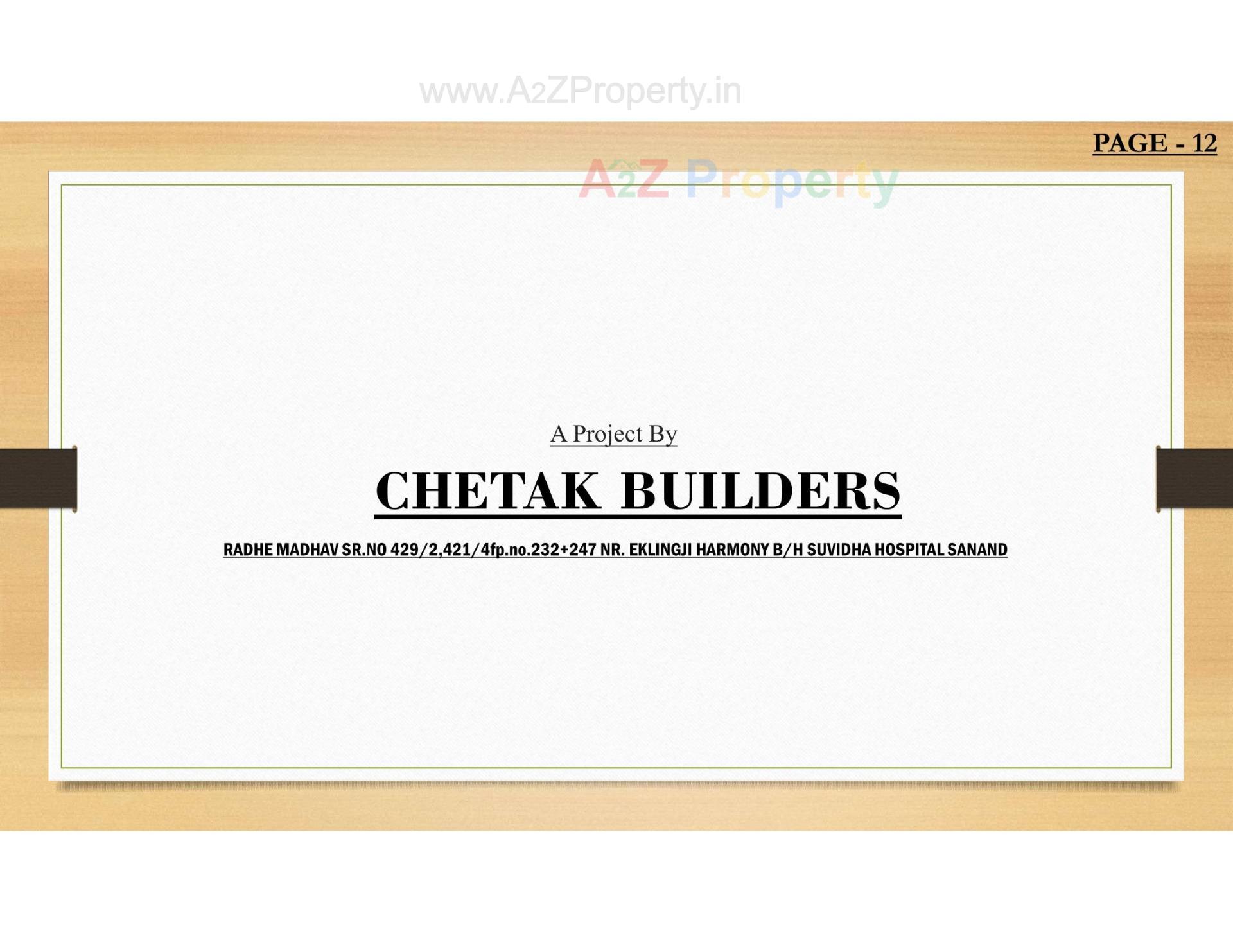  of real estate project Radhe Madhav located at Sanand, Ahmedabad, Gujarat