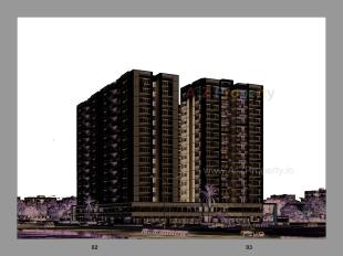 Elevation of real estate project Radhe Swapnil located at Hanspura, Ahmedabad, Gujarat