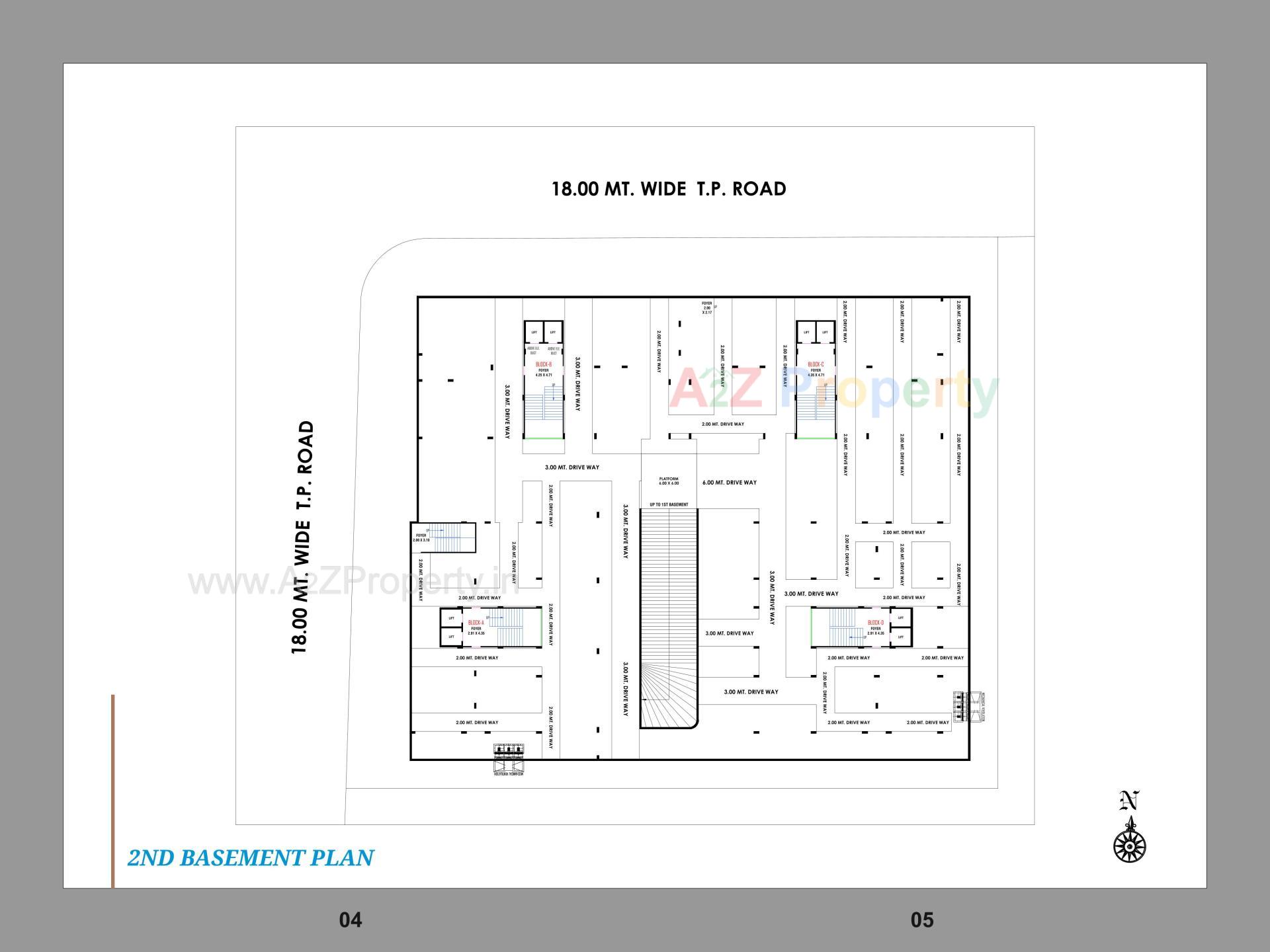 Layout of real estate project Radhe Swapnil located at Hanspura, Ahmedabad, Gujarat