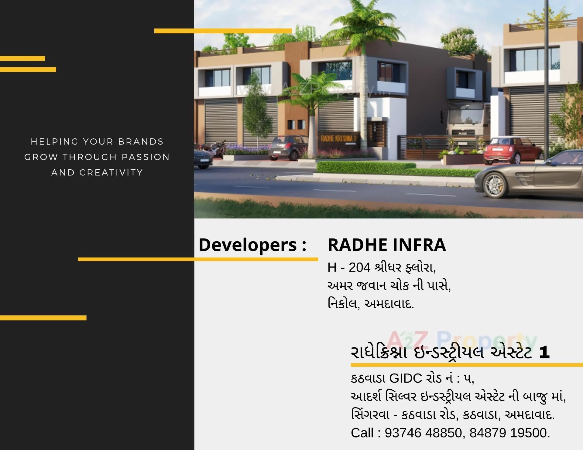  of real estate project Radhekrishna Industrial Estate located at Ahmedabad, Ahmedabad, Gujarat