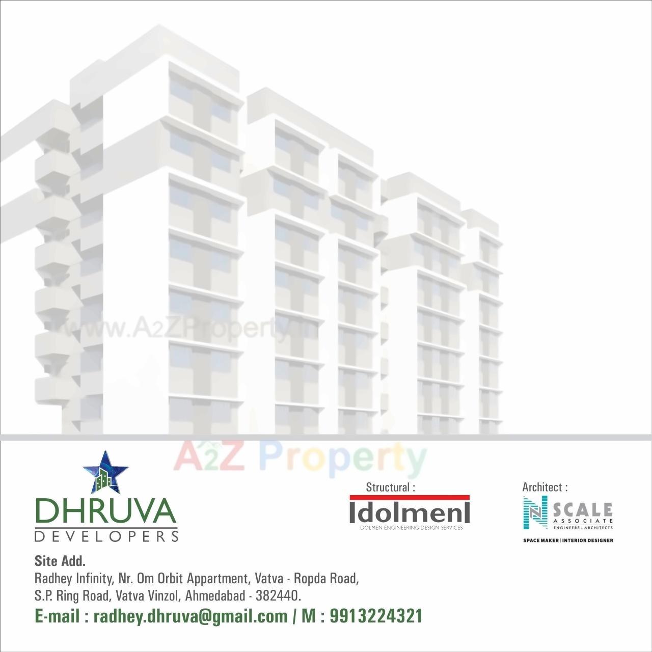  of real estate project Radhey Infinity located at Vinzol, Ahmedabad, Gujarat