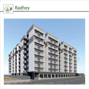 Elevation of real estate project Radhey Infinity located at Vinzol, Ahmedabad, Gujarat
