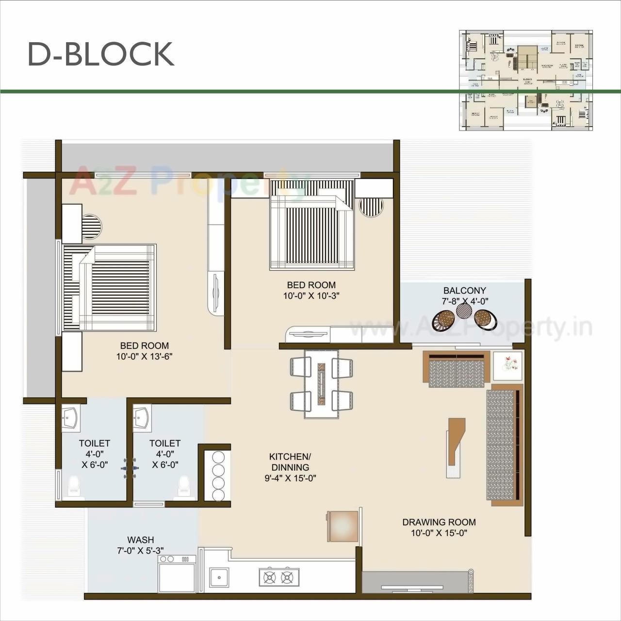 Layout of real estate project Radhey Infinity located at Vinzol, Ahmedabad, Gujarat