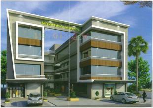 Elevation of real estate project Radhika Arcade located at Odhav, Ahmedabad, Gujarat