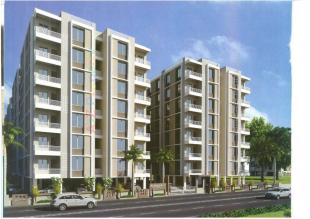 Elevation of real estate project Radhika Vihar located at Naroda, Ahmedabad, Gujarat