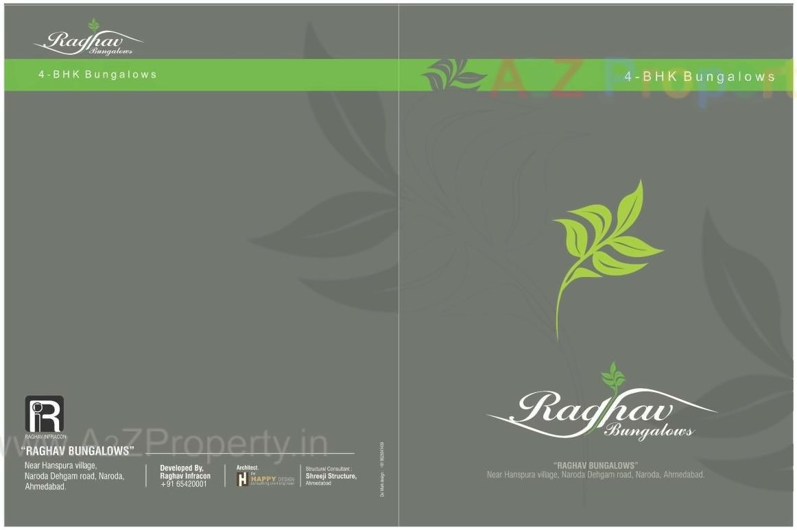  of real estate project Raghav Bungalows located at Hanspura, Ahmedabad, Gujarat