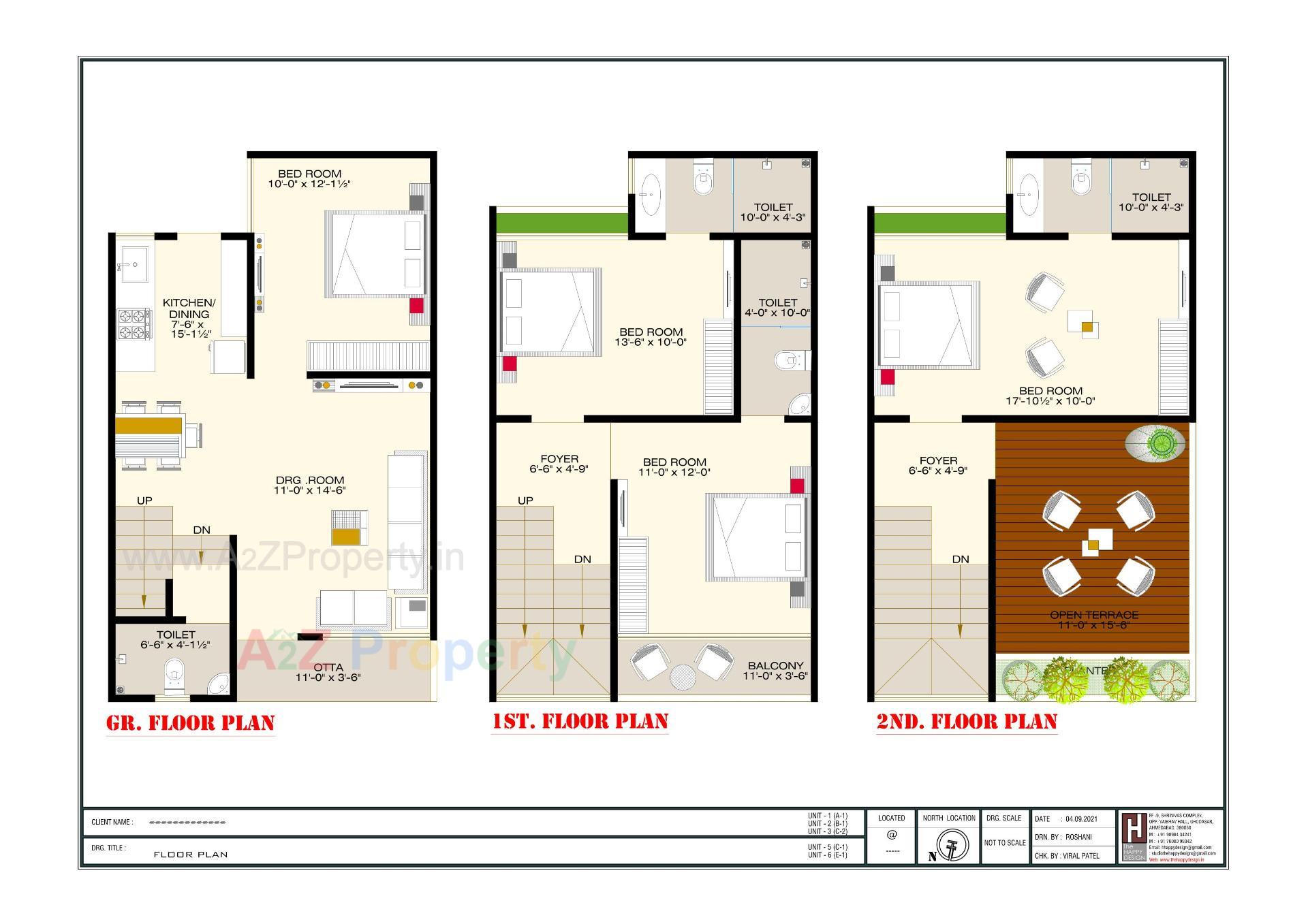 Layout of real estate project Rainbow located at Lambha, Ahmedabad, Gujarat