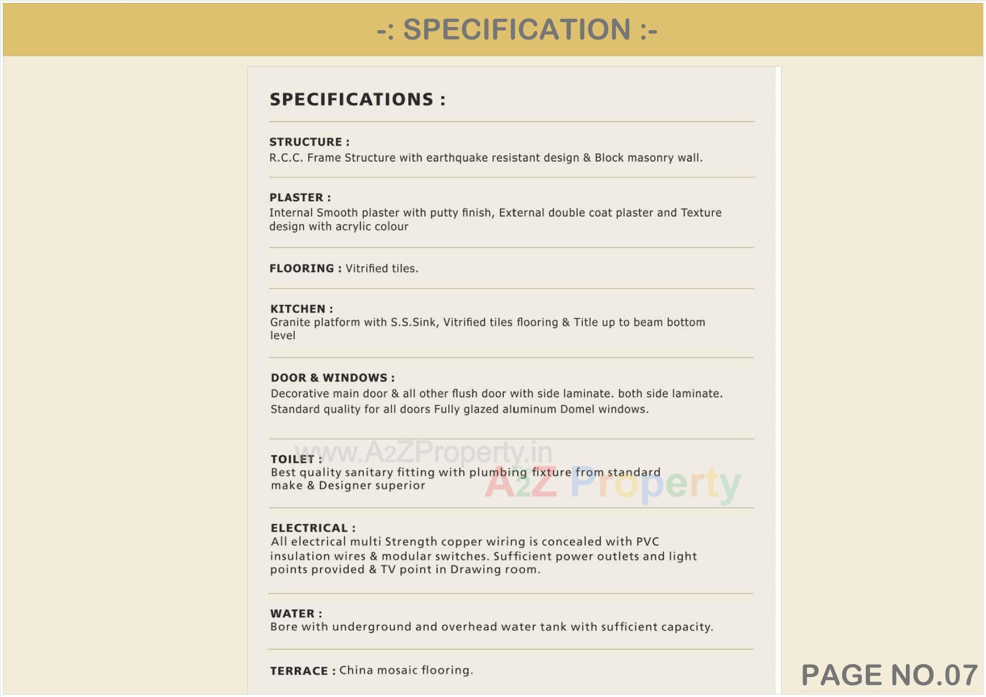  of real estate project Rainbow Villas located at Lambha, Ahmedabad, Gujarat