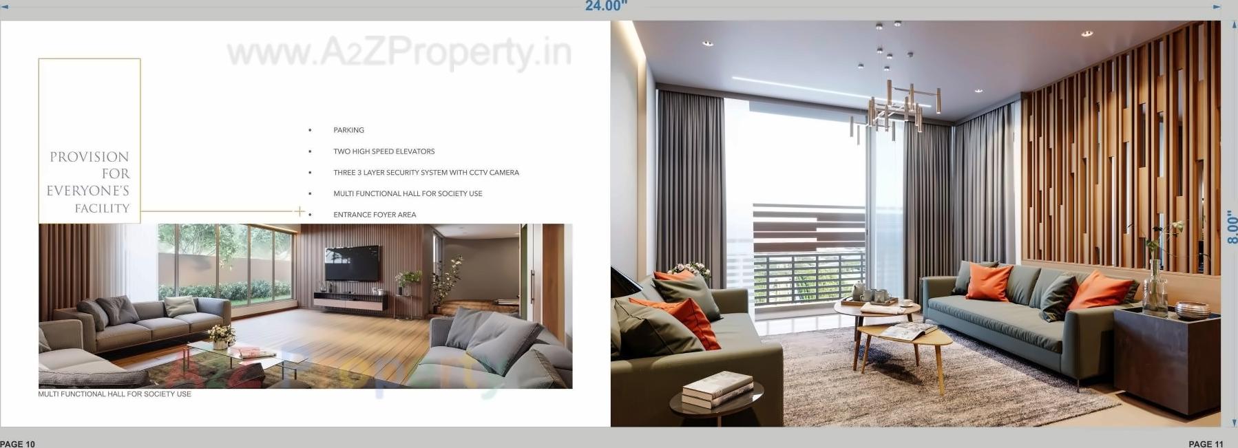 3D Elevation of real estate project Rajshree Samvar located at Changispur-ta, Ahmedabad, Gujarat