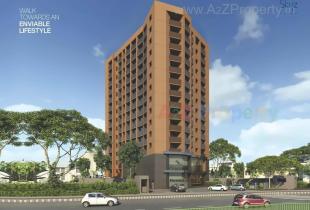 Elevation of real estate project Rajshree Skyz located at Mithipur, Ahmedabad, Gujarat