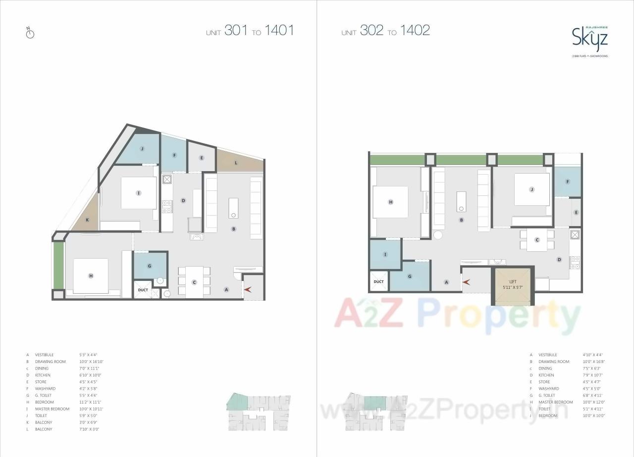 Layout of real estate project Rajshree Skyz located at Mithipur, Ahmedabad, Gujarat