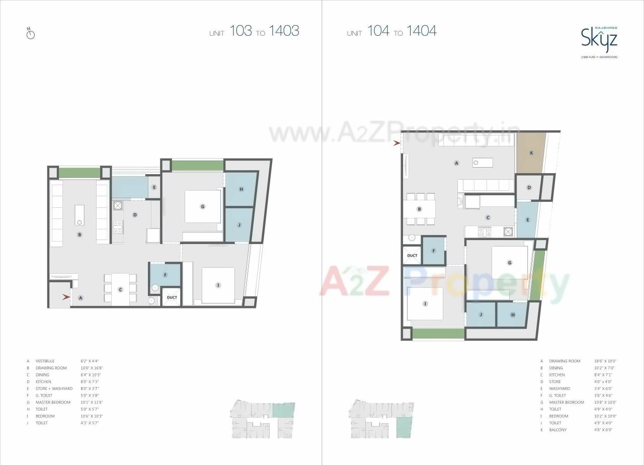 Layout of real estate project Rajshree Skyz located at Mithipur, Ahmedabad, Gujarat