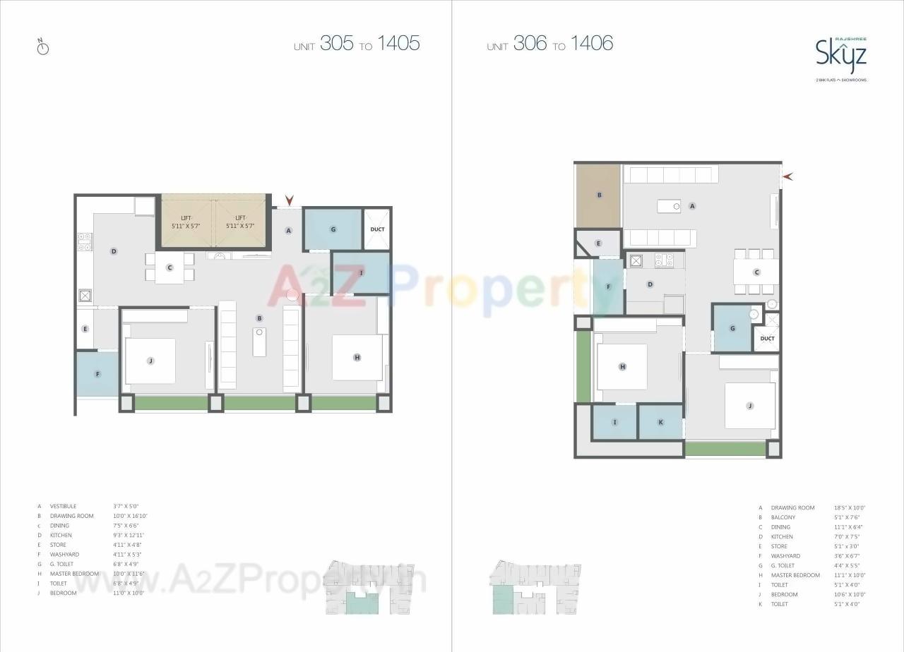 Layout of real estate project Rajshree Skyz located at Mithipur, Ahmedabad, Gujarat