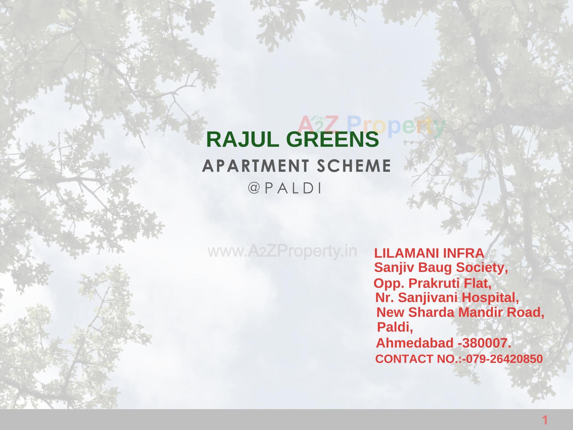  of real estate project Rajul Greens located at Chhadawad, Ahmedabad, Gujarat