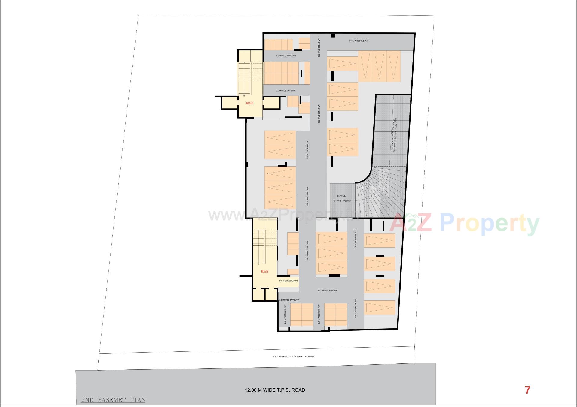 Layout of real estate project Rajul Greens located at Chhadawad, Ahmedabad, Gujarat