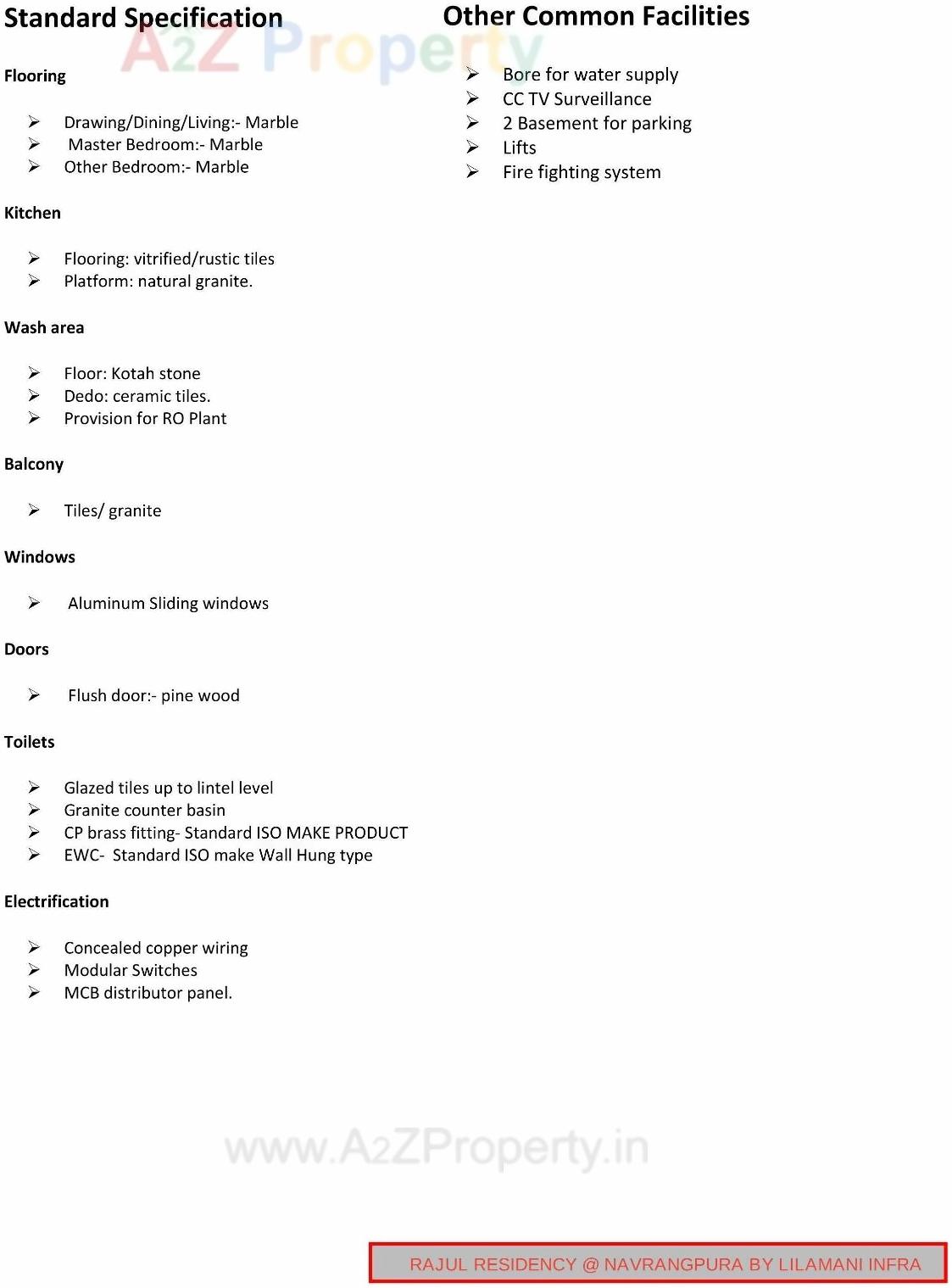  of real estate project Rajul Residency located at Ahmedabad, Ahmedabad, Gujarat