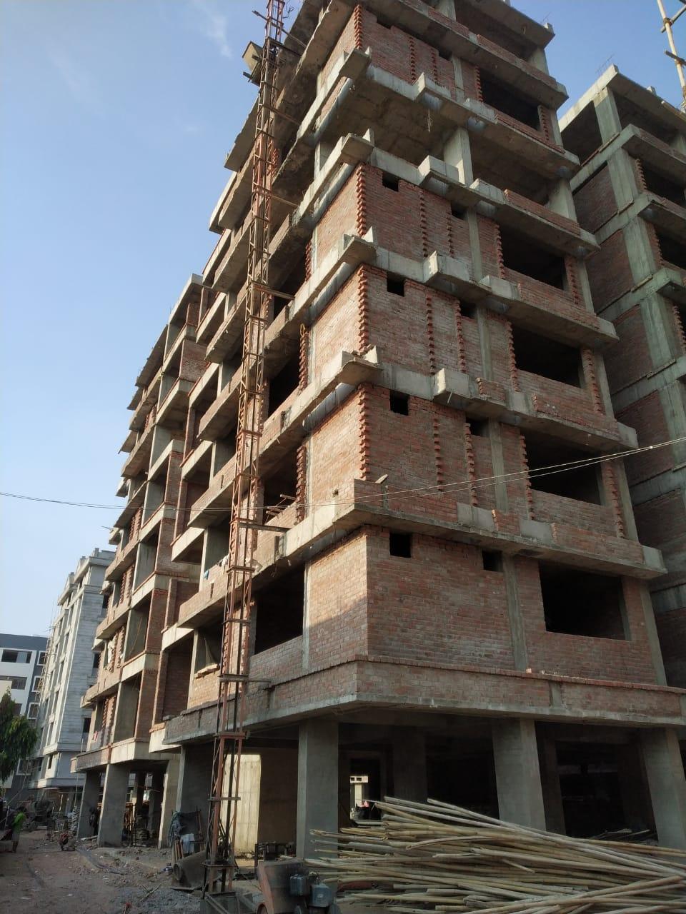 181024_const of real estate project Rajvi Elegance located at Nikol, Ahmedabad, Gujarat