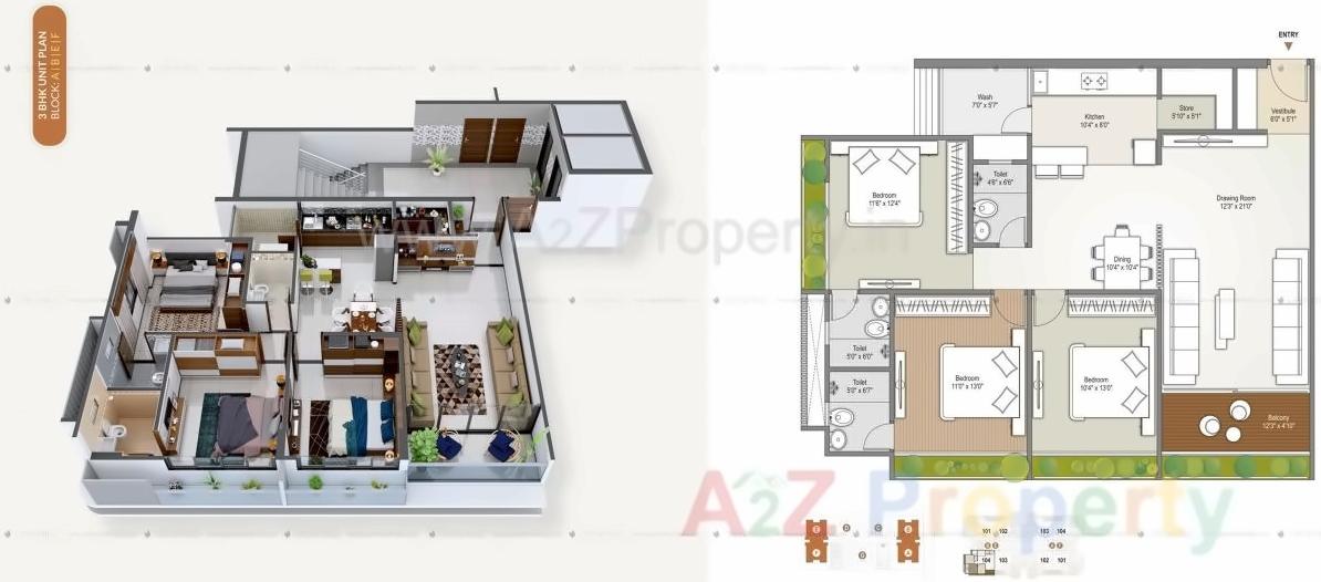 Layout of real estate project Rajvi Exotica located at Ahmedabad, Ahmedabad, Gujarat