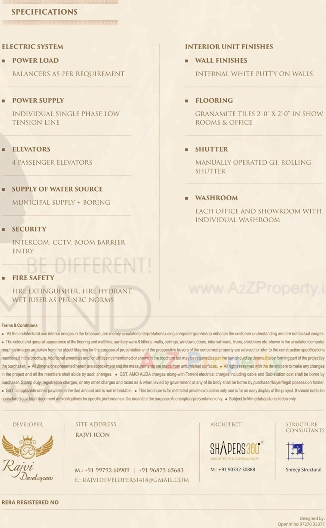 Project Specifications