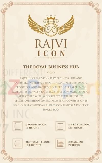  of real estate project Rajvi Icon located at Nikol, Ahmedabad, Gujarat