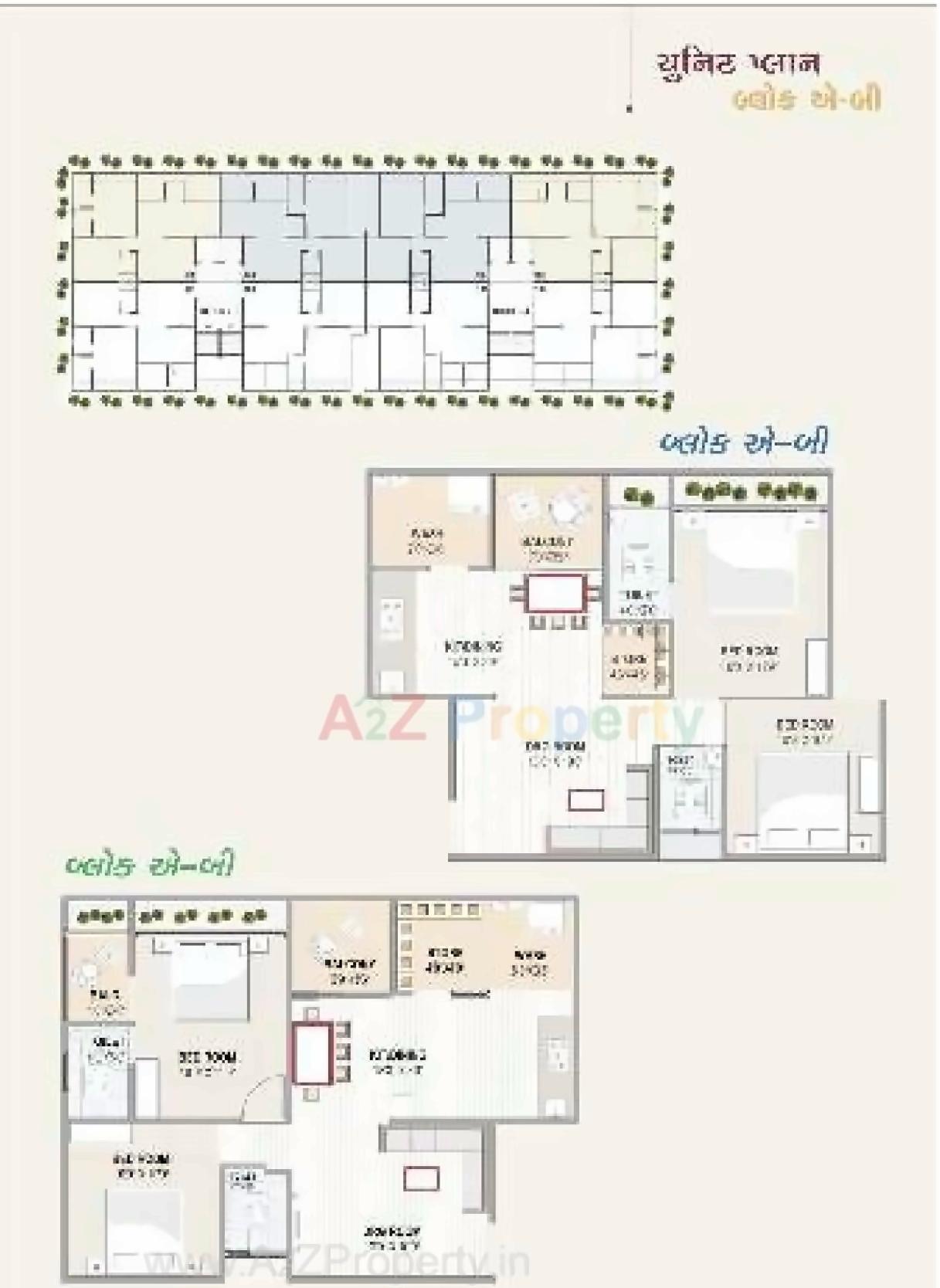 Layout of real estate project Rajvi Residency located at Nikol, Ahmedabad, Gujarat