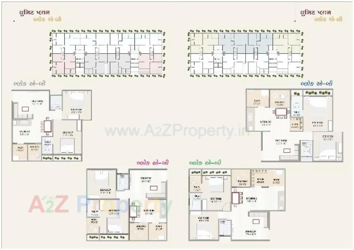 Layout of real estate project Rajvi Residency located at Nikol, Ahmedabad, Gujarat