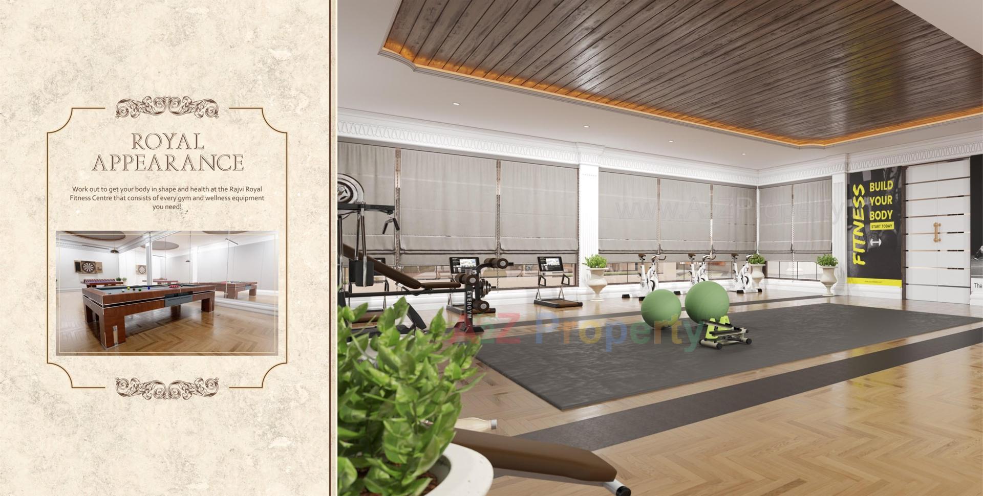 3D Elevation of real estate project Rajvi Royal located at Nikol, Ahmedabad, Gujarat