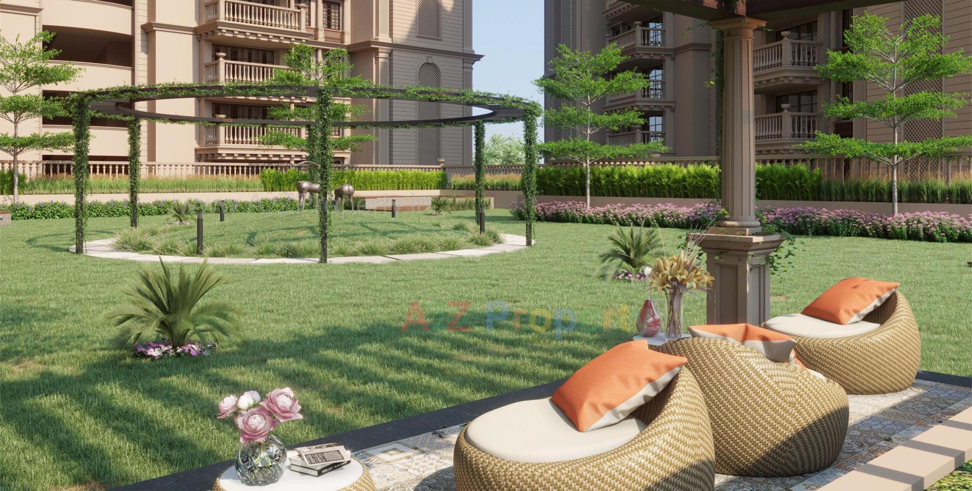 3D Elevation of real estate project Rajvi Royal located at Nikol, Ahmedabad, Gujarat