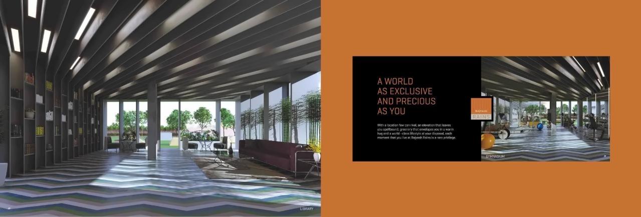 3D Elevation of real estate project Rajyash Rains located at Shahwadi, Ahmedabad, Gujarat