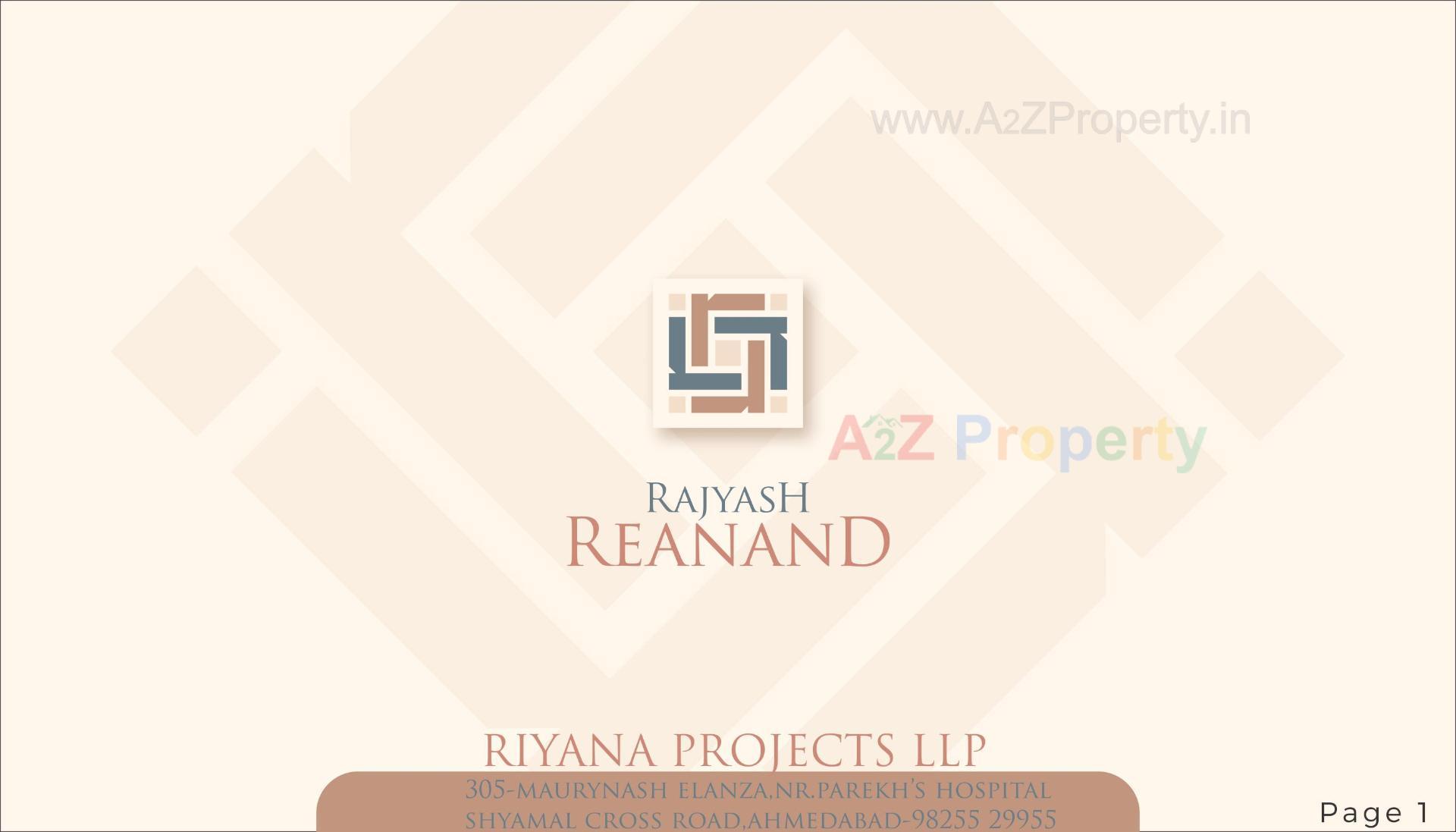  of real estate project Rajyash Reanand located at Vasna, Ahmedabad, Gujarat
