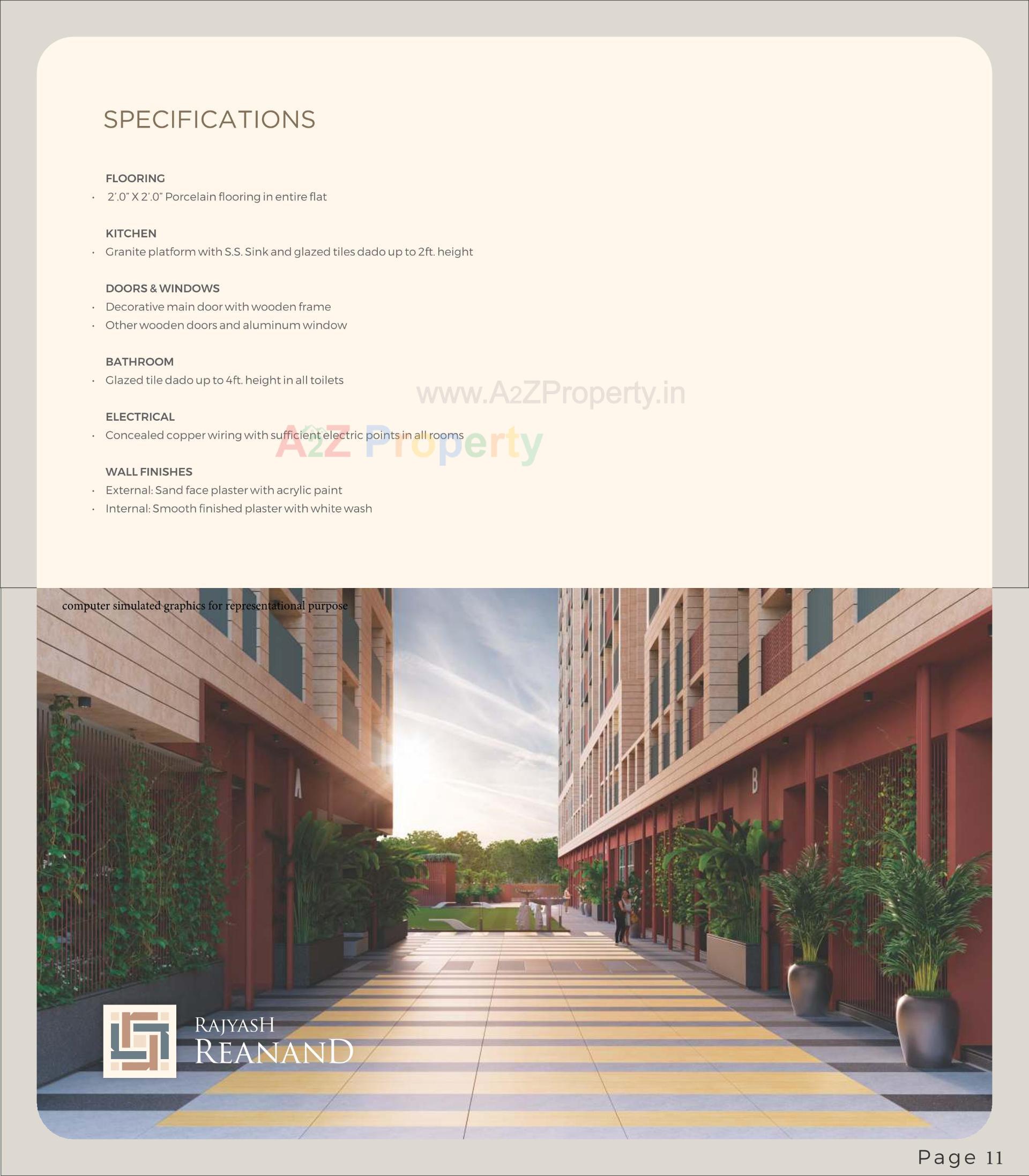  of real estate project Rajyash Reanand located at Vasna, Ahmedabad, Gujarat