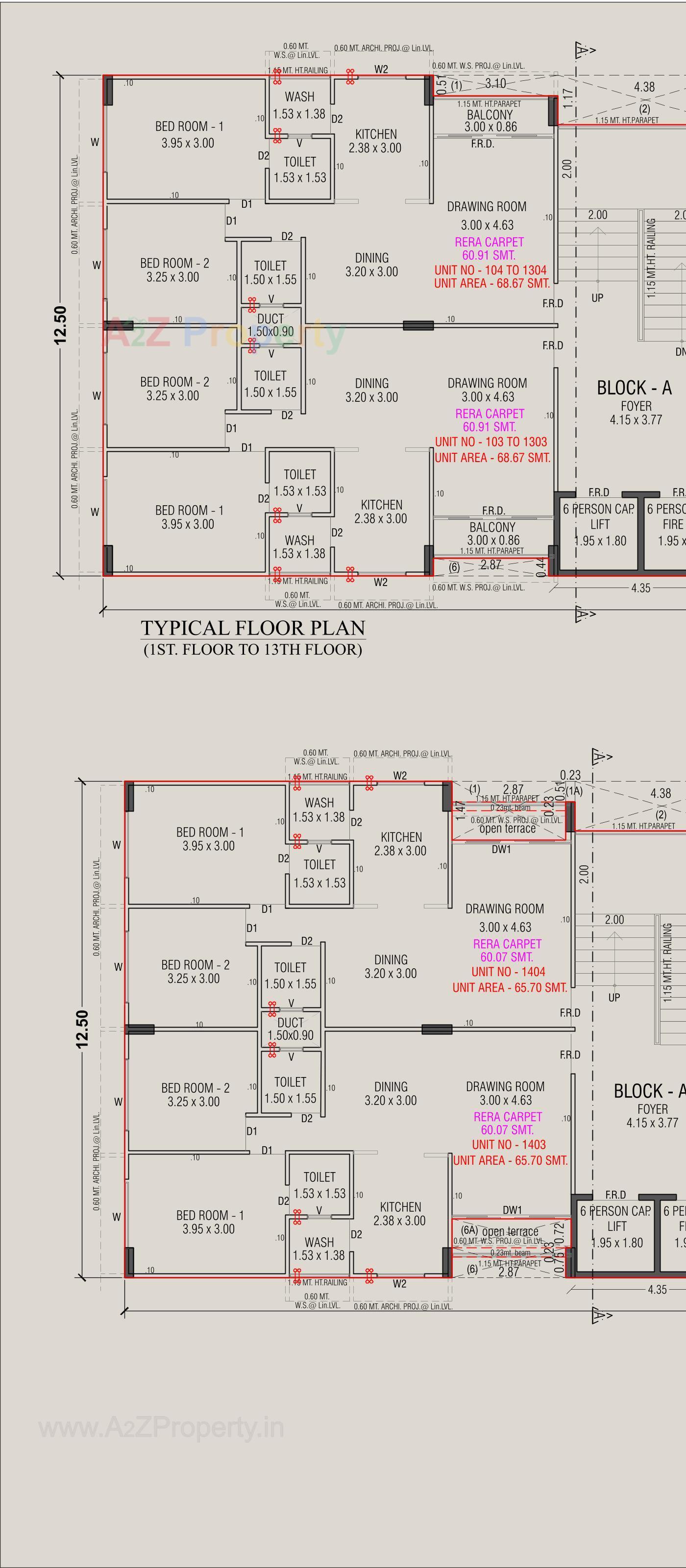 Layout of real estate project Rajyash Reanand located at Vasna, Ahmedabad, Gujarat