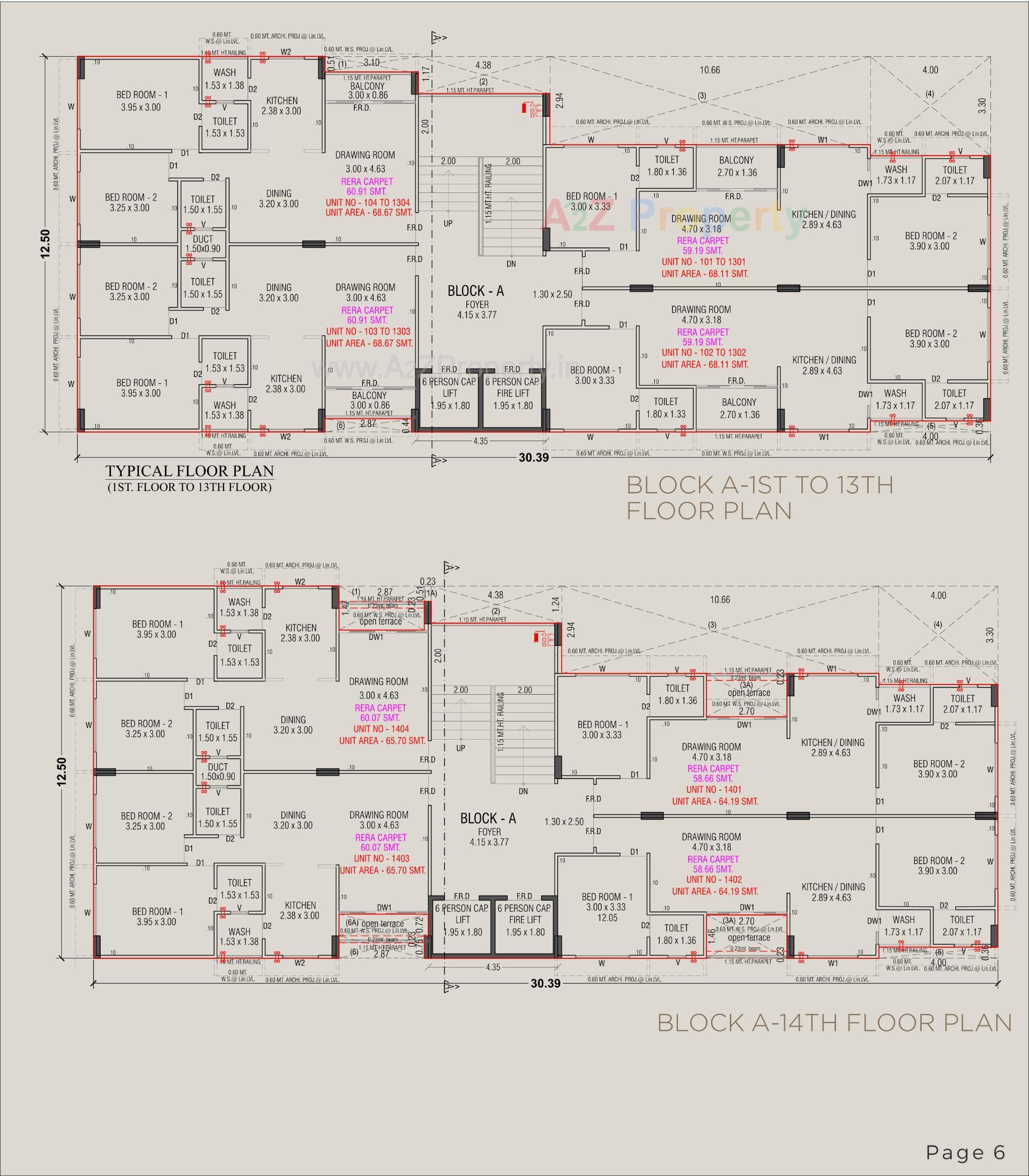 Layout of real estate project Rajyash Reanand located at Vasna, Ahmedabad, Gujarat