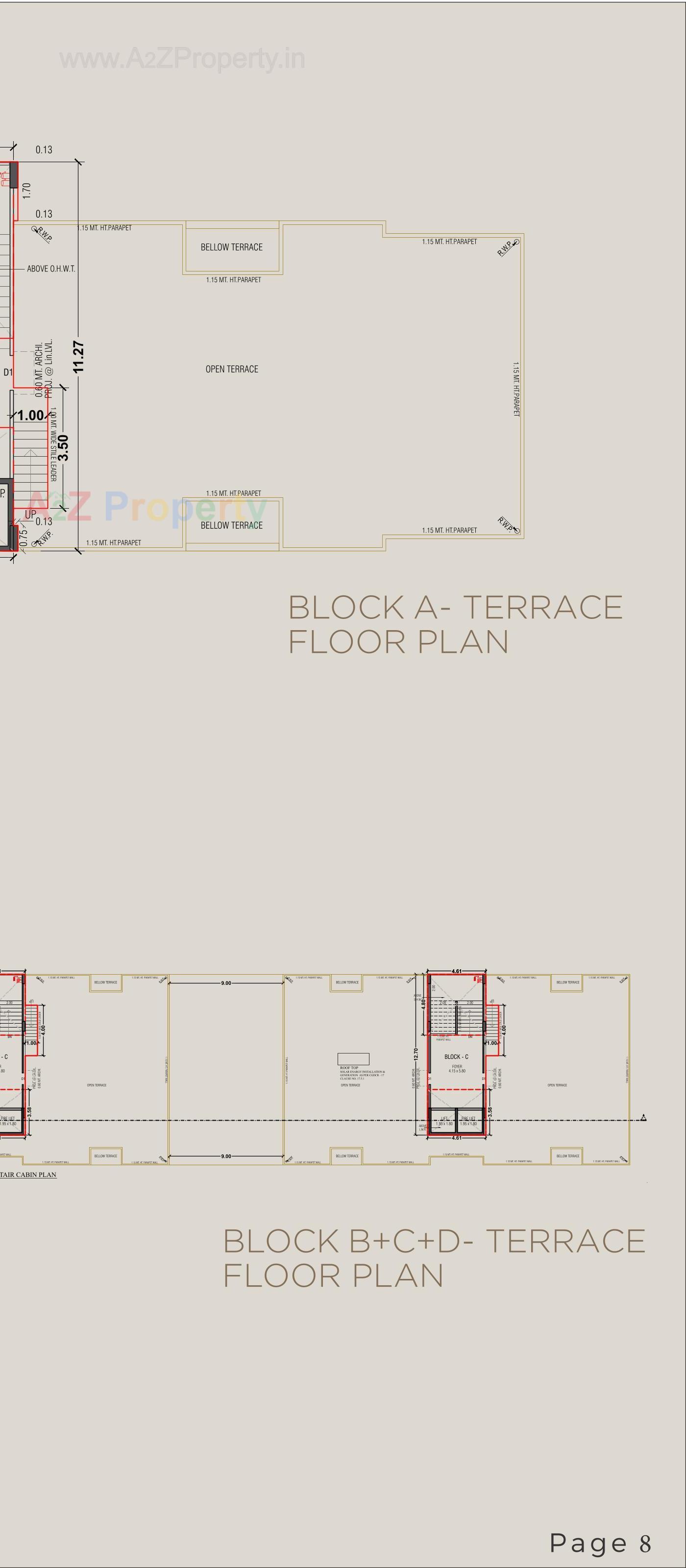 Layout of real estate project Rajyash Reanand located at Vasna, Ahmedabad, Gujarat