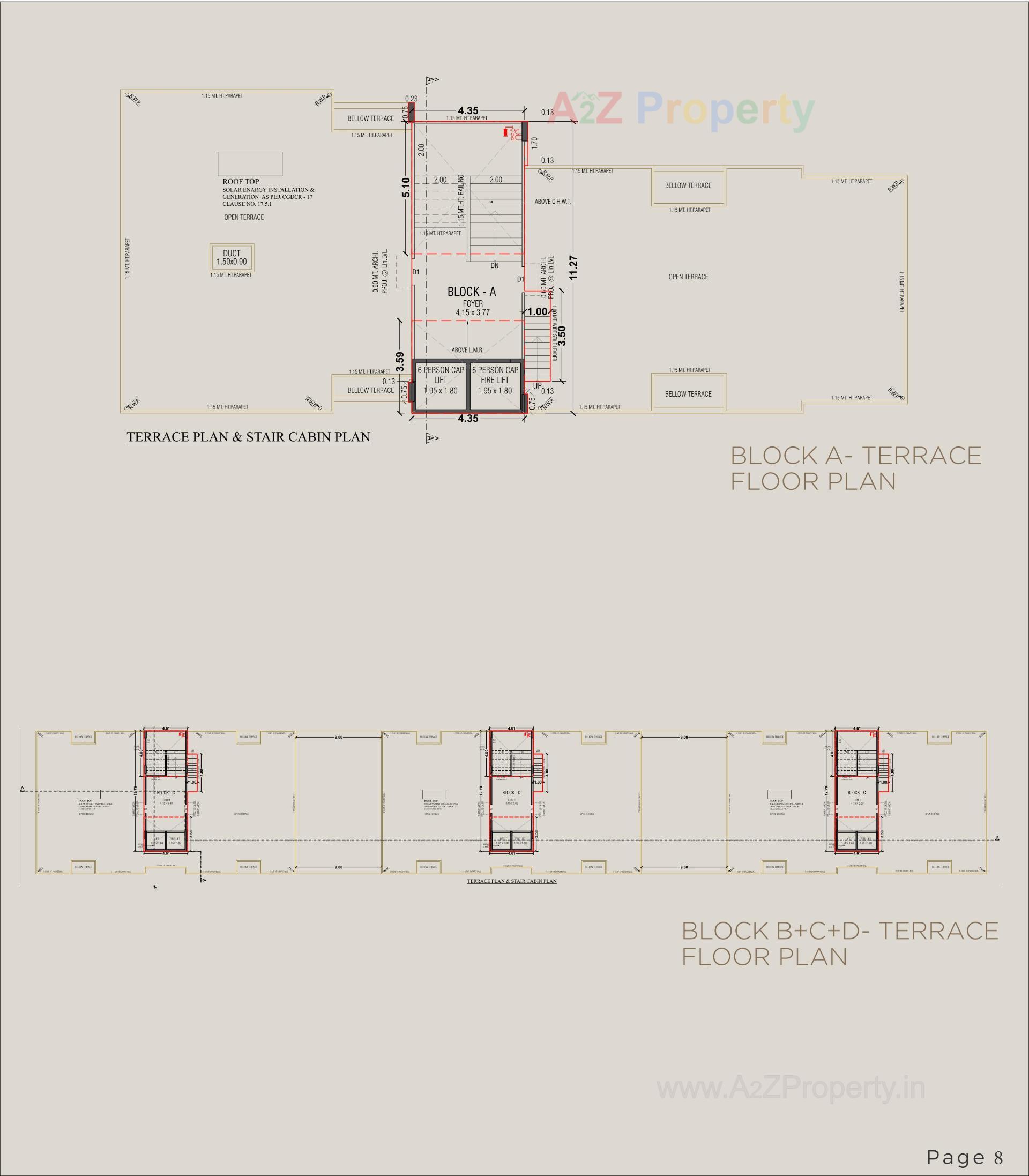 Layout of real estate project Rajyash Reanand located at Vasna, Ahmedabad, Gujarat