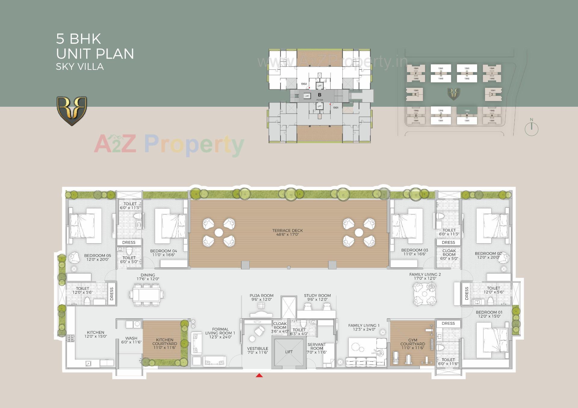 Layout of real estate project Rajyash Regius located at Bopal, Ahmedabad, Gujarat