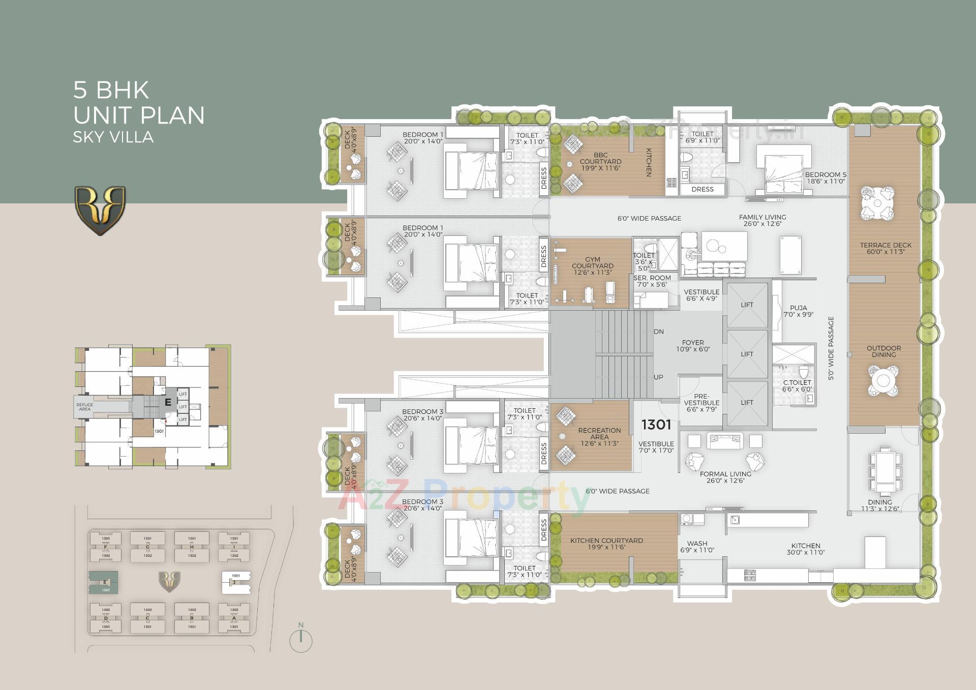 Layout of real estate project Rajyash Regius located at Bopal, Ahmedabad, Gujarat
