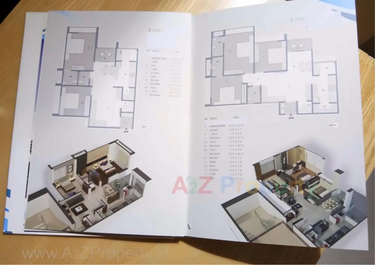 Layout of real estate project Rajyash Revirium located at City, Ahmedabad, Gujarat
