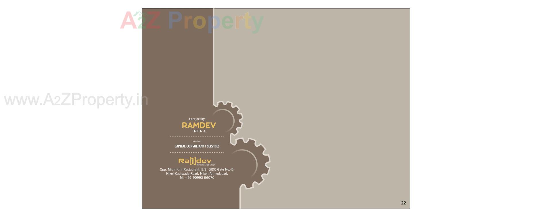  of real estate project Ramdev Industrial Hub   Ramdev Icon located at Nikol, Ahmedabad, Gujarat