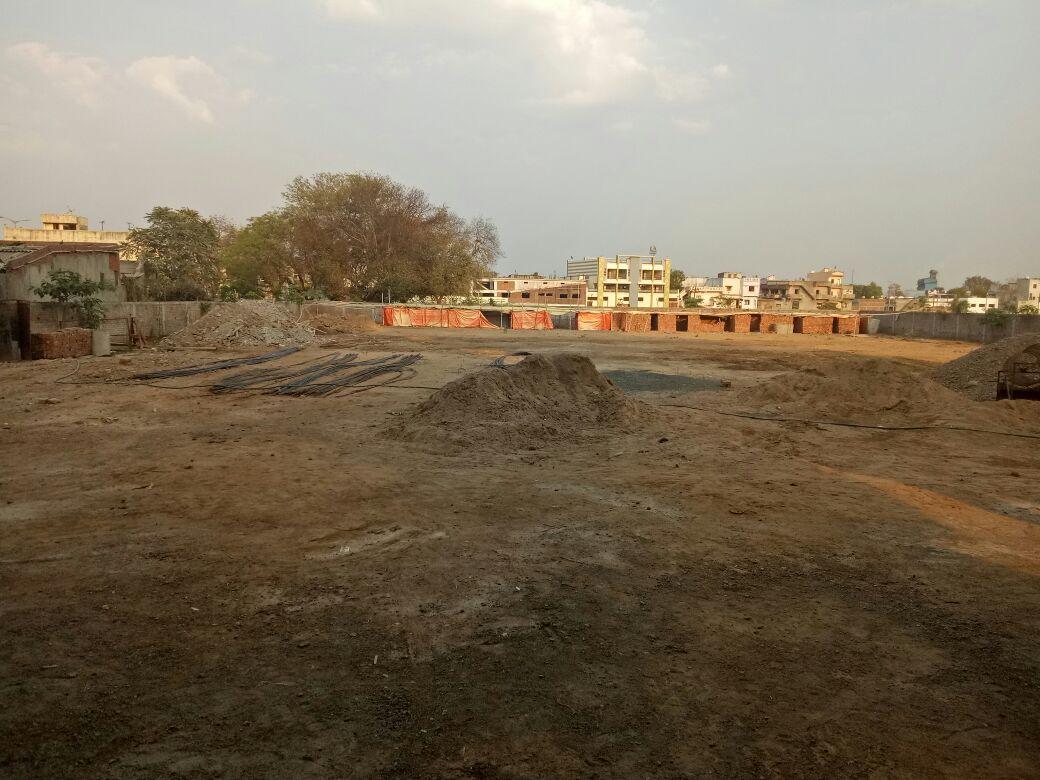 42489_const of real estate project Ramvilla Appts   Raw House Duplex located at Singrva, Ahmedabad, Gujarat