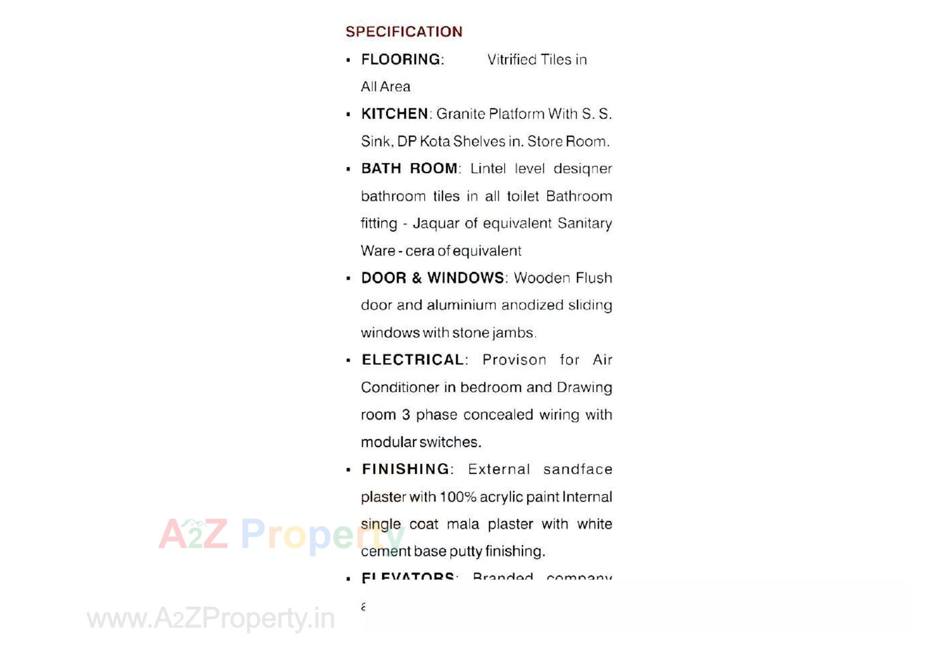  of real estate project Rashmi Apartments located at Vastrapur, Ahmedabad, Gujarat