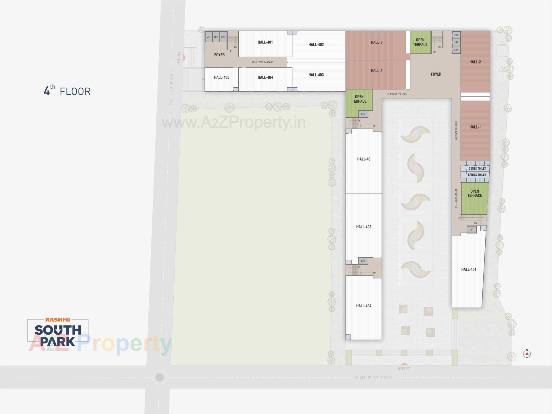 Layout of real estate project Rashmi Nirvana   Rashmi South Park located at Vatva, Ahmedabad, Gujarat